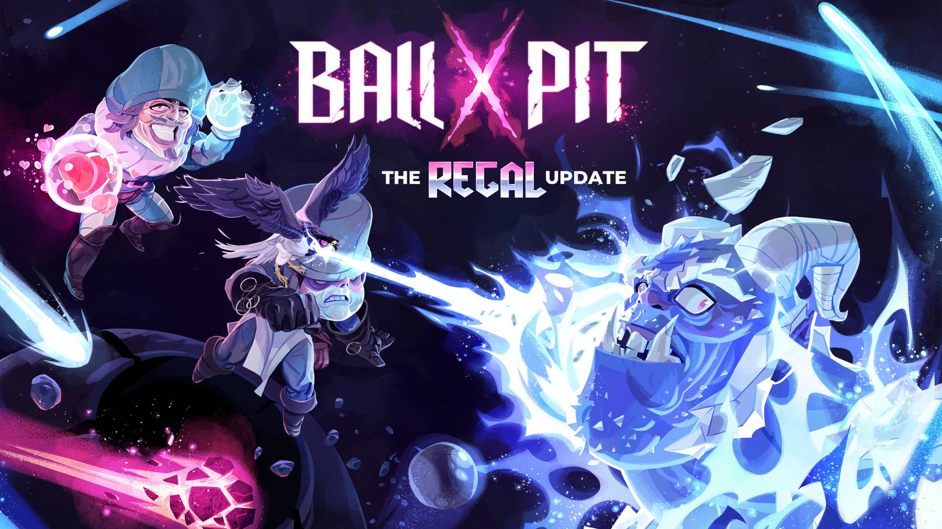 BALL x PIT recebe atualização Régia com novos personagens, bolas e Modo Infinito!