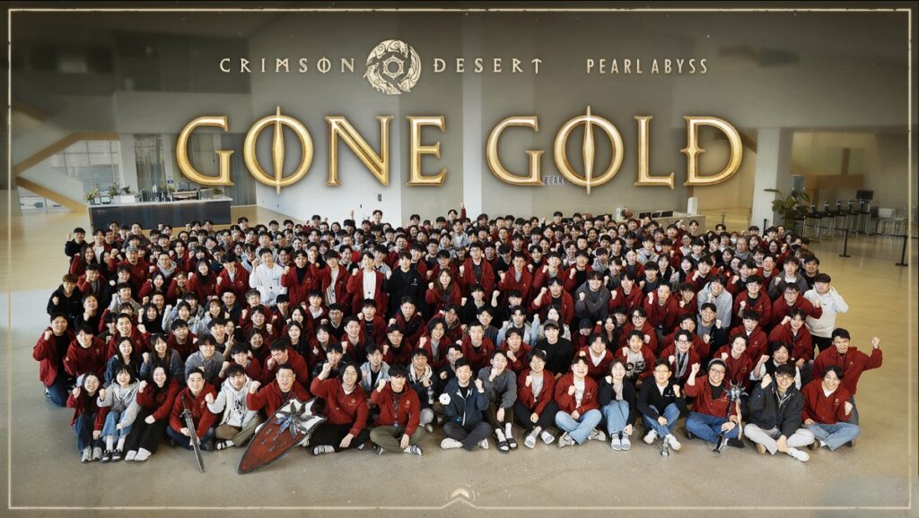 Crimson Desert atinge fase Gold e confirma lançamento em março