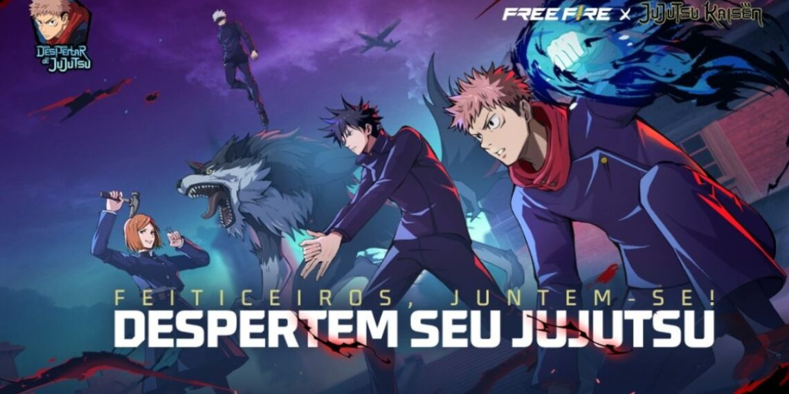 Jujutsu Kaisen chega ao Free Fire com evento épico “Despertar de Jujutsu”!