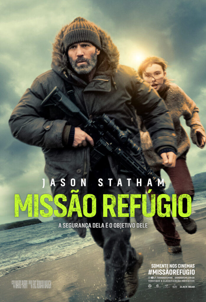 Jason Statham estrela MISSÃO REFÚGIO: trailer oficial revela ação eletrizante