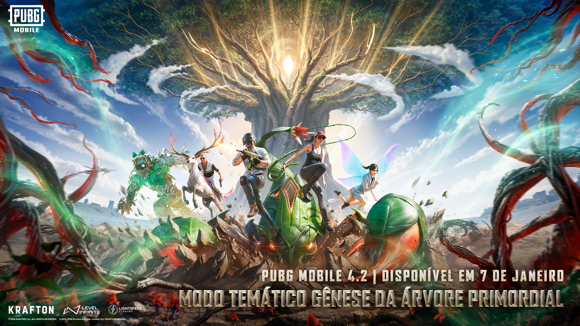PUBG MOBILE 4.2: Salve a Árvore Primordial e descubra todas as novidades da atualização