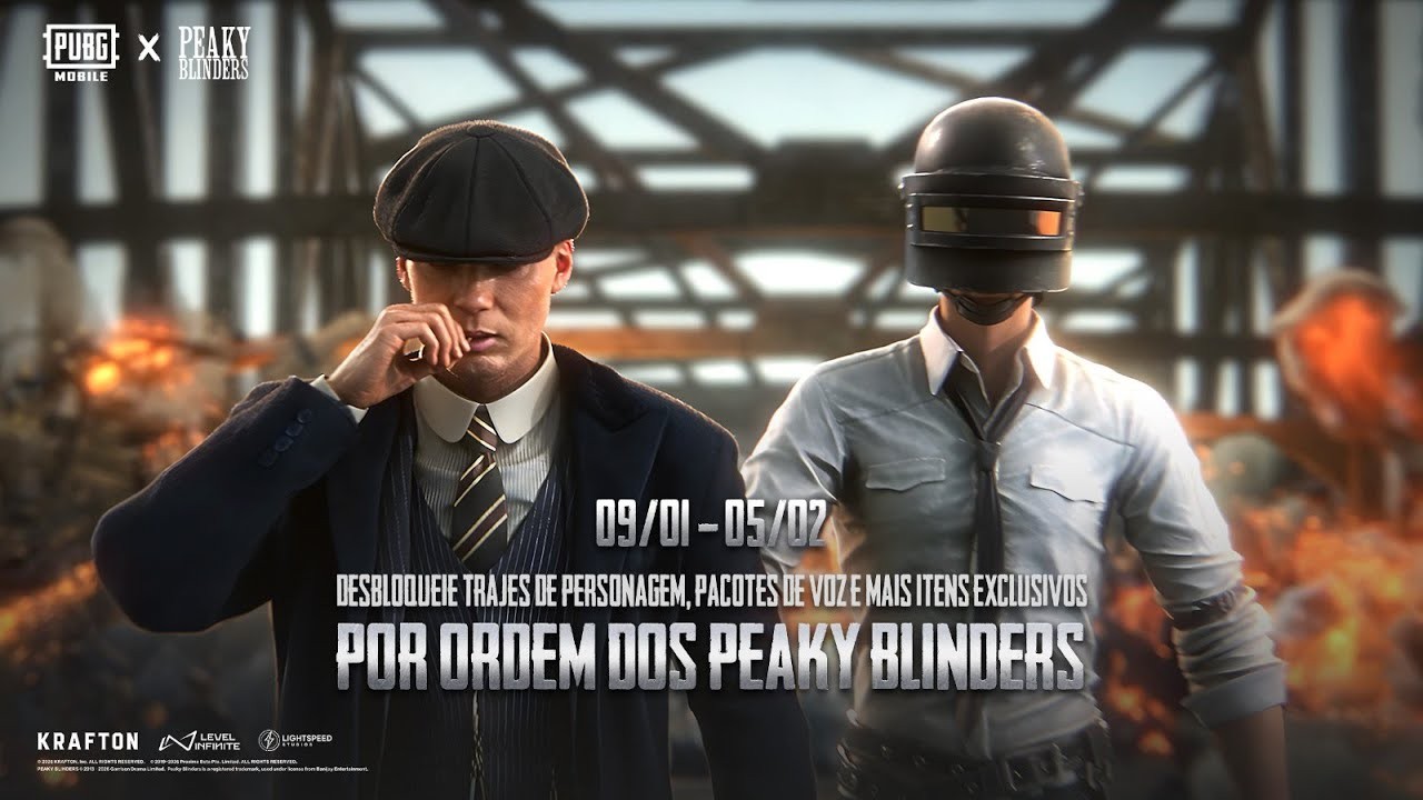 PUBG MOBILE x Peaky Blinders: Guia completo da colaboração épica!