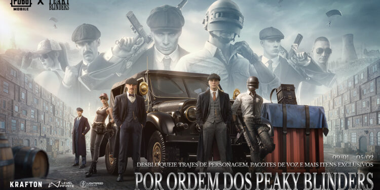 Peaky Blinders invade PUBG MOBILE com skins, eventos e itens exclusivos!