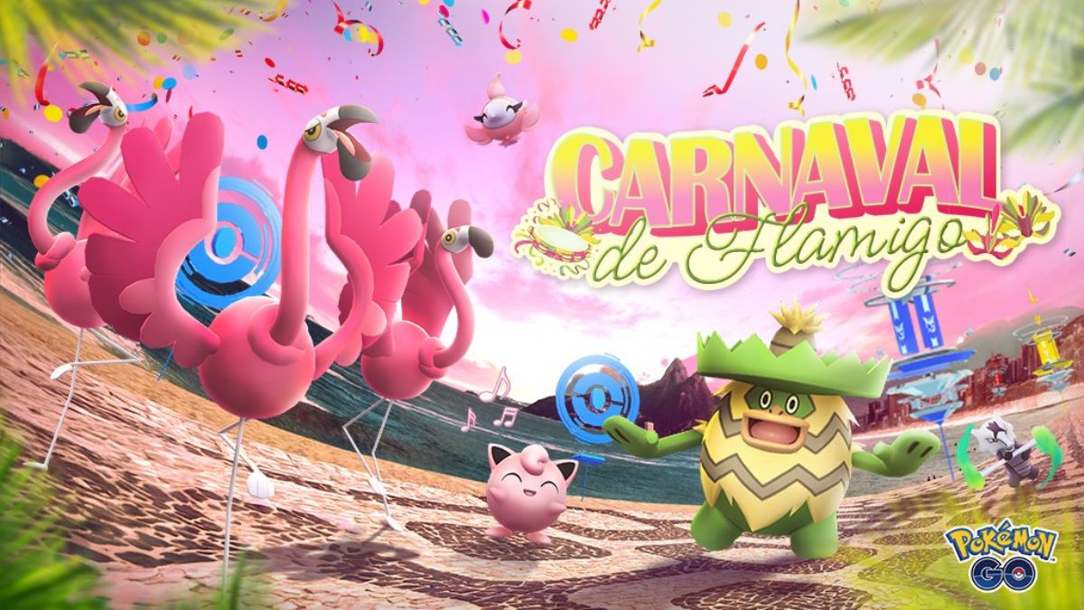 Pokémon GO lança Carnaval de Flamigo com estreia global e eventos especiais no Rio de Janeiro