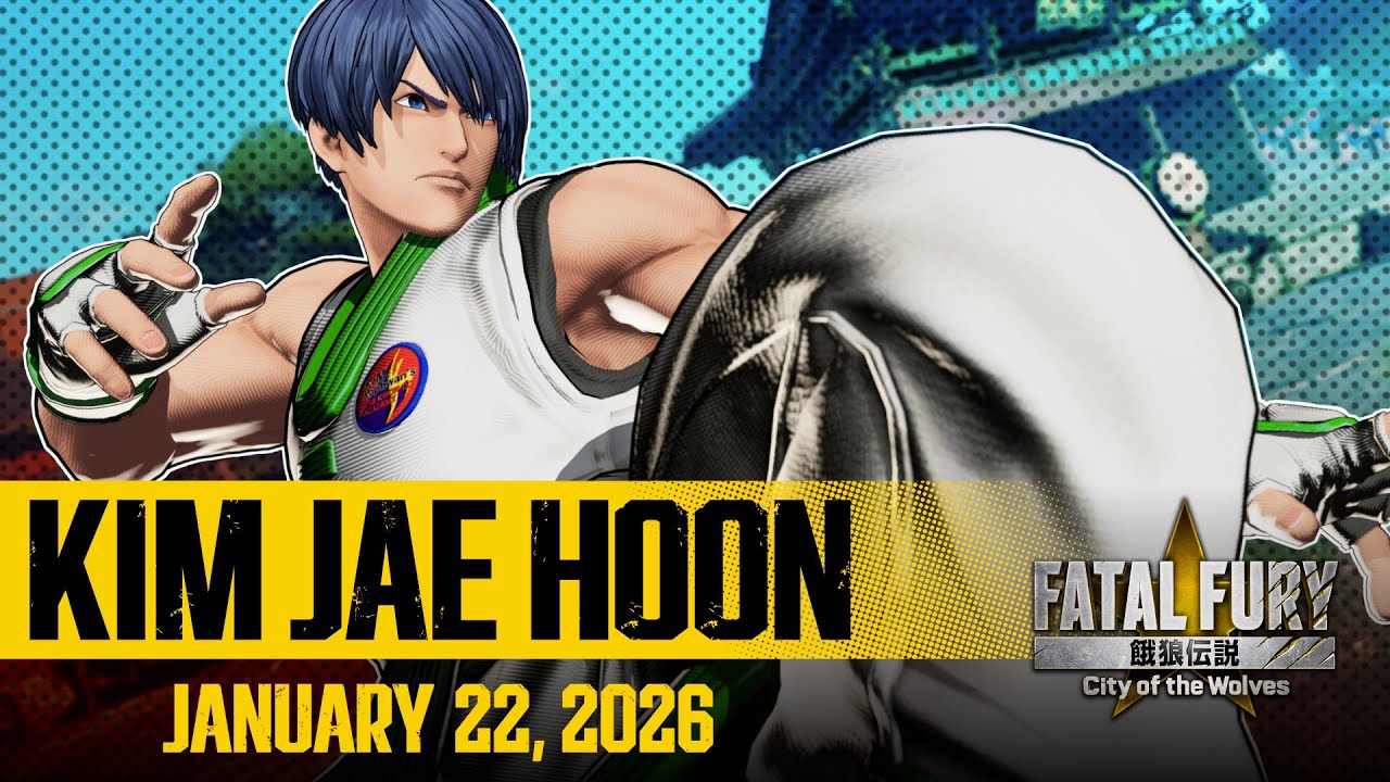 Fatal Fury: City of the Wolves apresenta Kim Jae Hoon em novo trailer