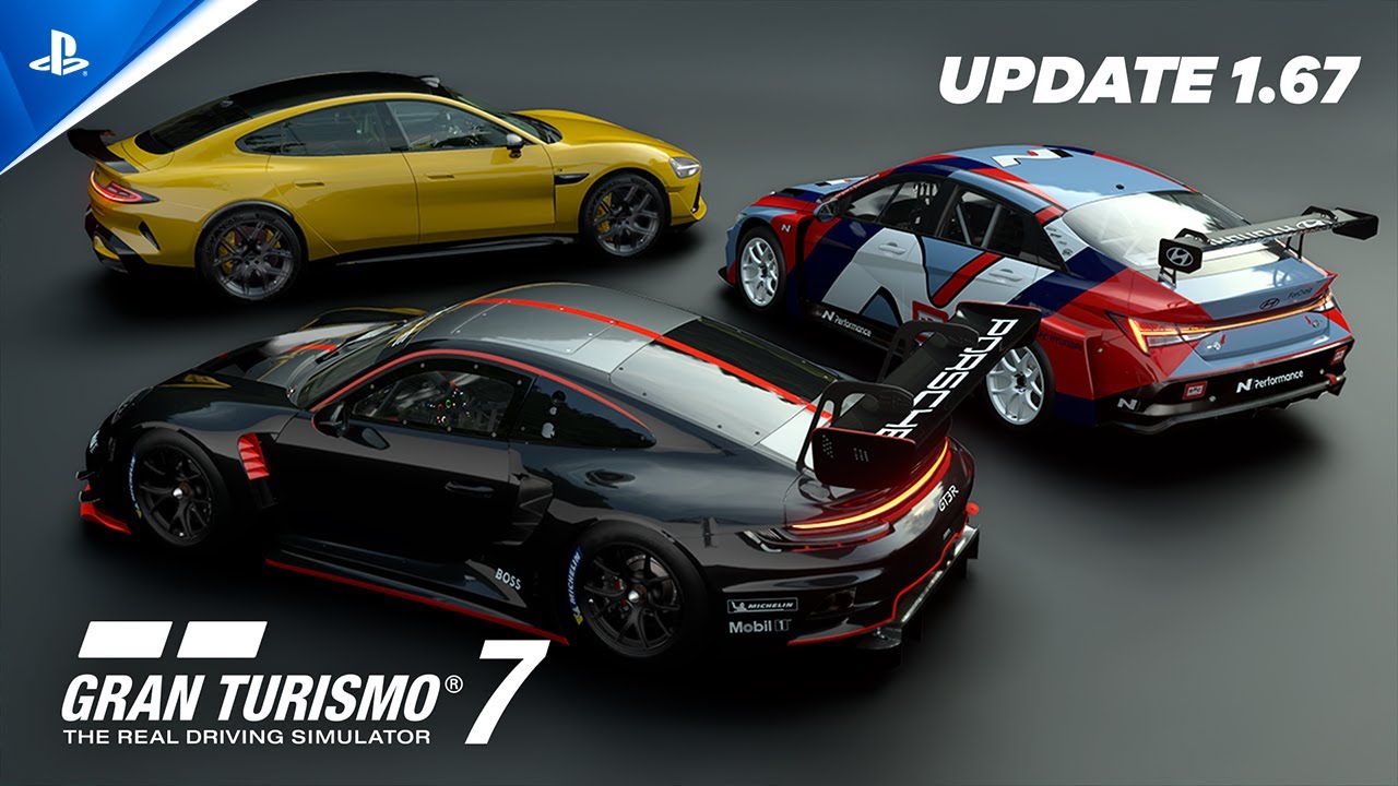 Gran Turismo 7 recebe atualização 1.67 com novos elétricos, menus especiais e desafios clássicos