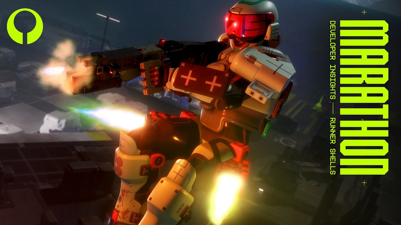 Marathon: Bungie detalha armações de Corredor e personalização em novo vídeo de desenvolvimento