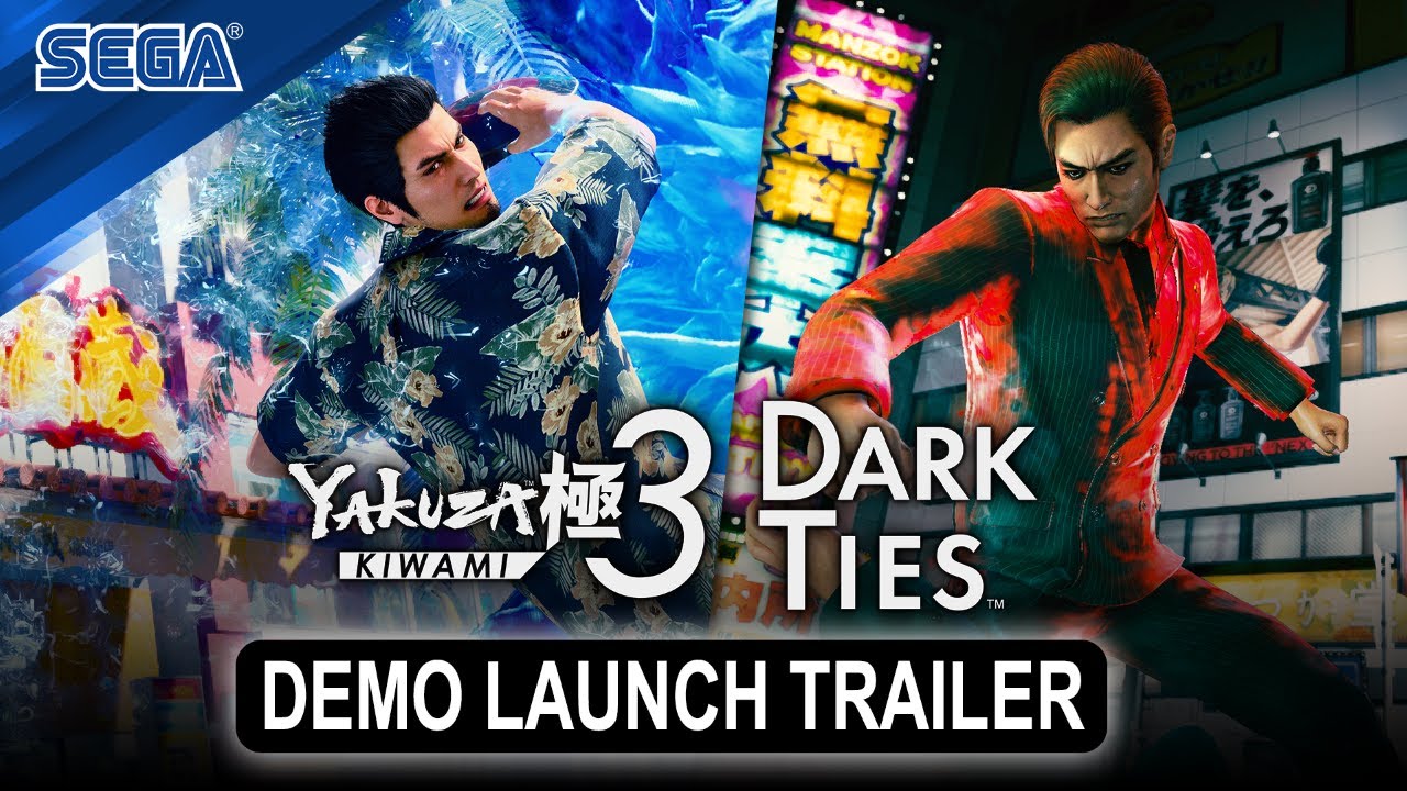 Yakuza Kiwami 3 & Dark Ties ganha demo gratuita e trailer de lançamento!