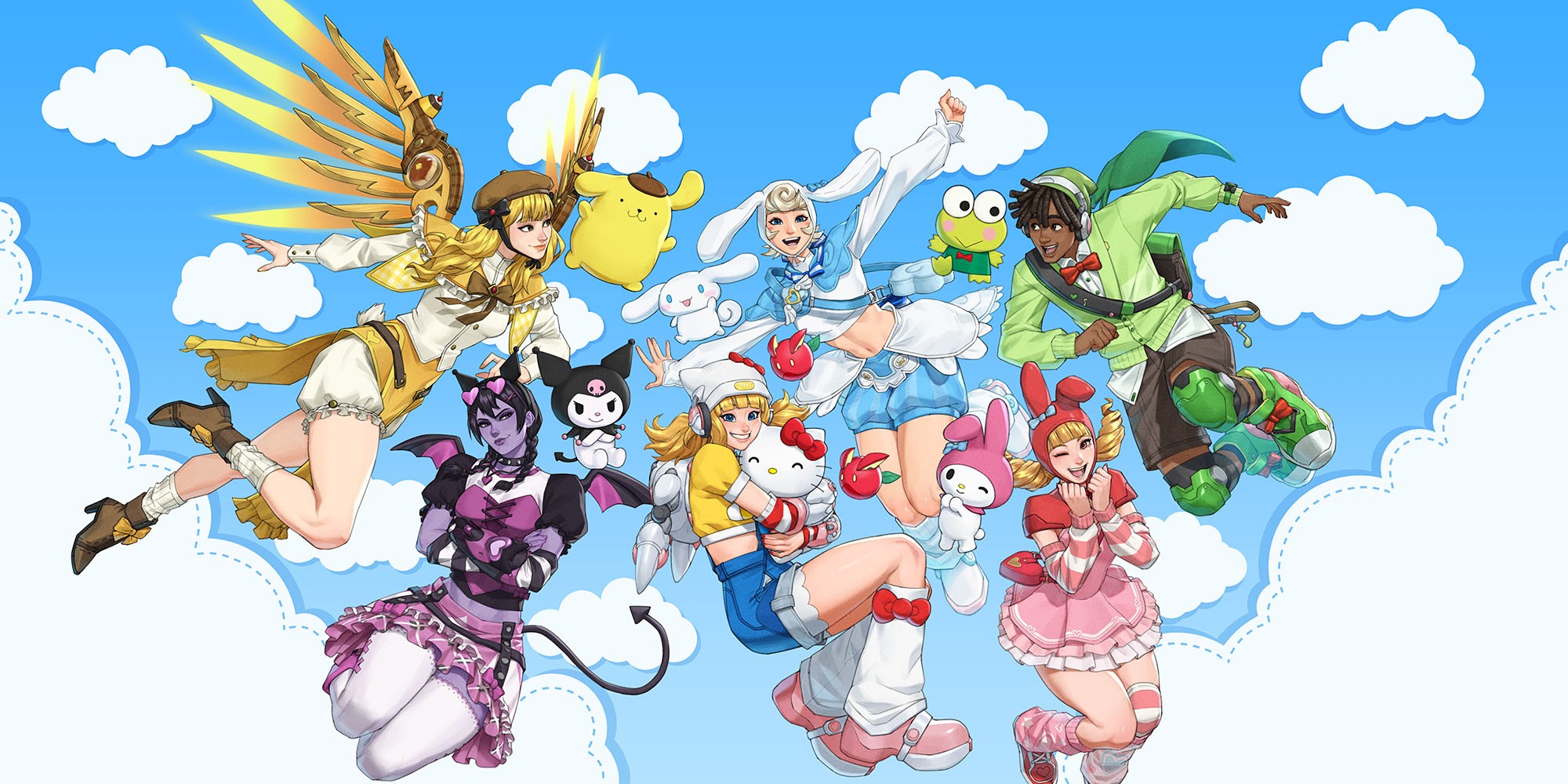 Overwatch fica muito mais fofo: crossover com Hello Kitty chega com novas skins e desafios