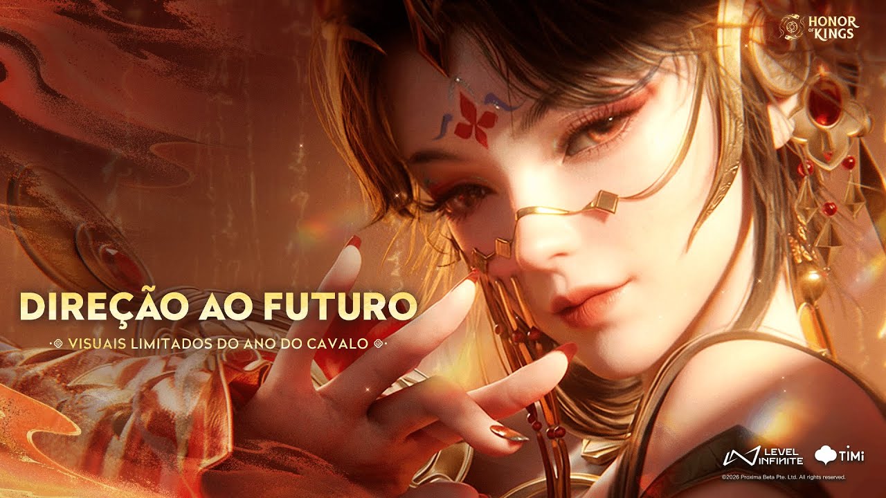 Luz no Rift: Honor of Kings celebra Ano do Cavalo com magia e grandes colaborações