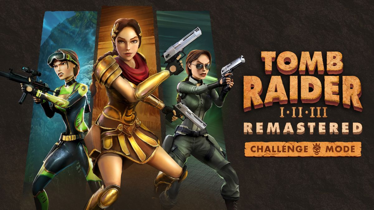 Tomb Raider I‑III Remastered ganha Challenge Mode e celebra Lara Croft