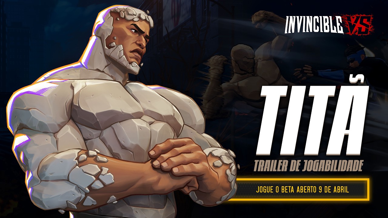 Titã entra em Invincible VS e promete pancadaria brutal no jogo de luta da Skybound