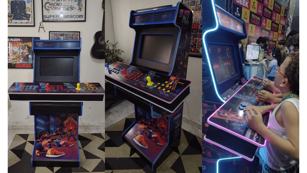 Alien Strike invade fliperamas no Brasil com arcade real