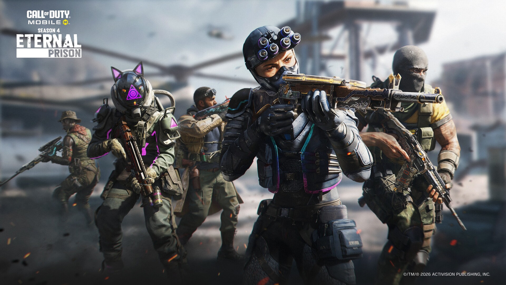 Call of Duty: Mobile Temporada 4 Eternal Prison chega com Rebirth Island e Godzilla x Kong