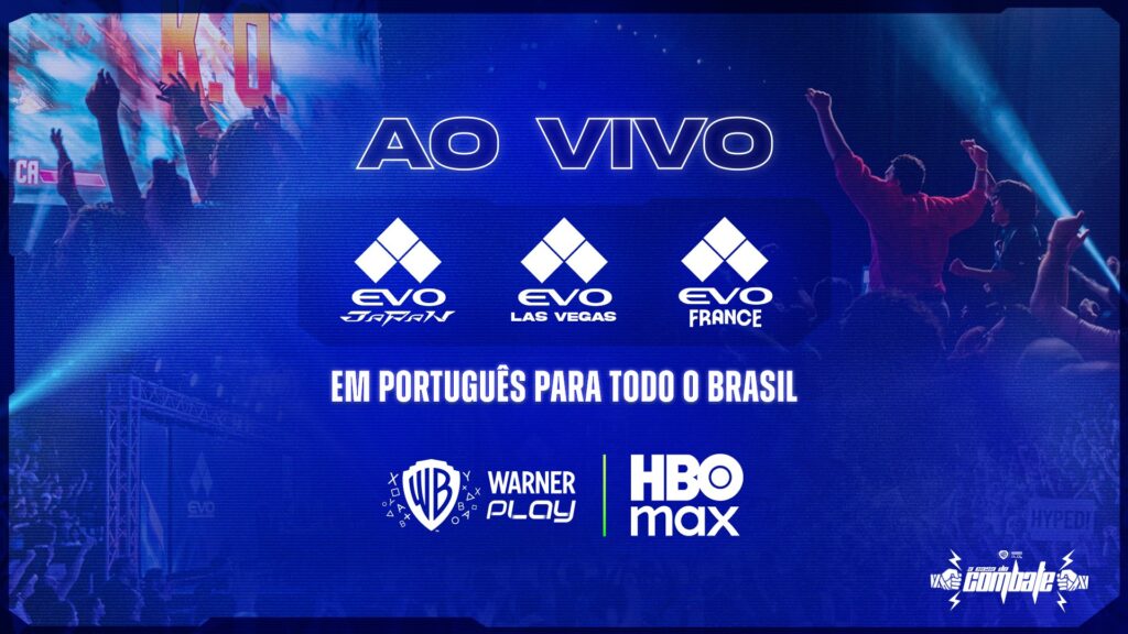 Transmissão da Evo Las Vegas 2026 na HBO Max ao vivo!