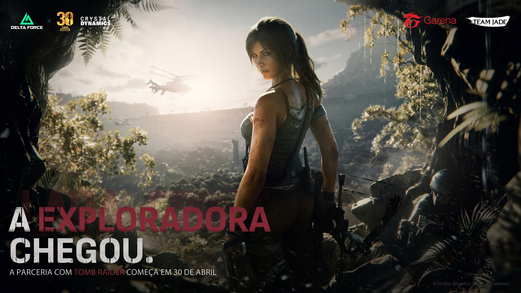 Garena Delta Force lança Temporada Echo com novo mapa, Tomb Raider e foco em esports