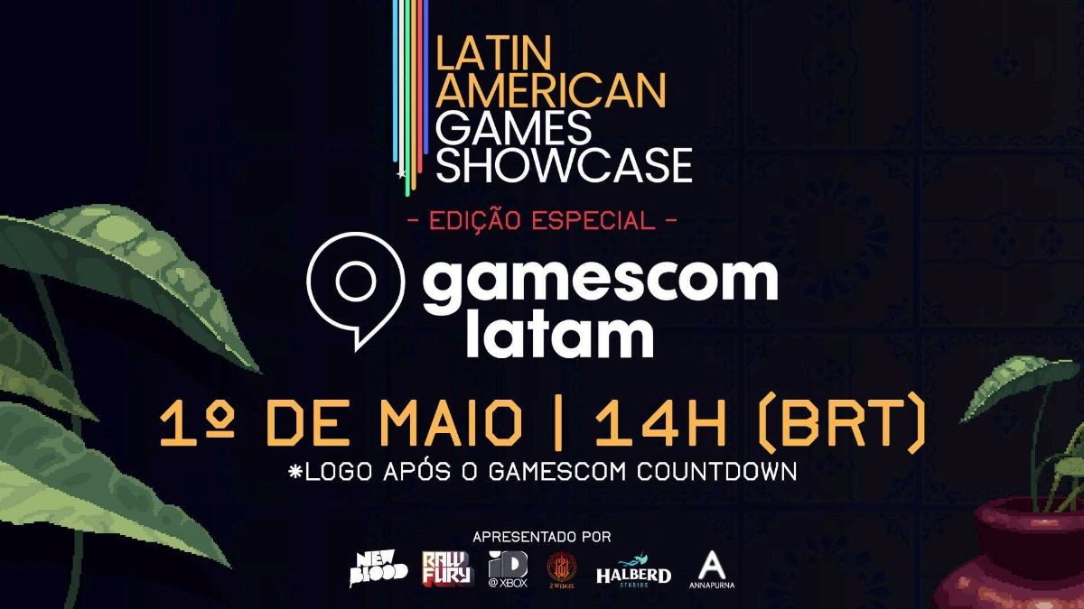 Latin American Games Showcase retorna à gamescom latam com apresentação ao vivo e estande inédito para 2026