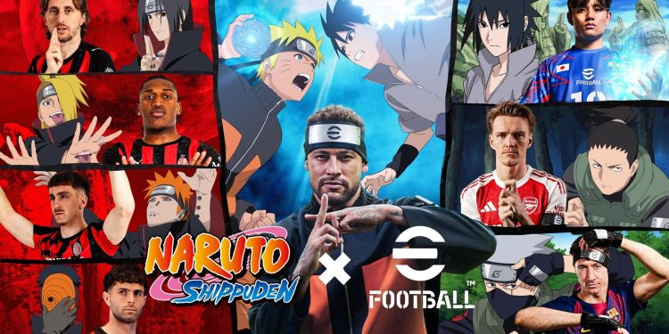 eFootball recebe crossover Naruto Shippuden