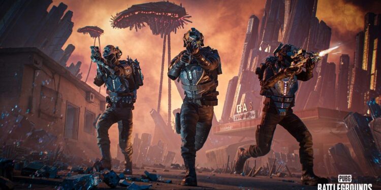 PUBG 41.1 aposta em modo alienígena e crossovers surpreendentes