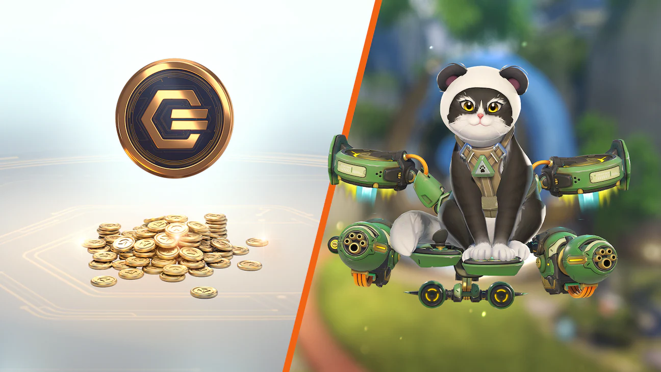 Pacote Inicial de Overwatch – 2ª Temporada Apogeu: moedas, bônus e a skin Panda do Jetpack Cat