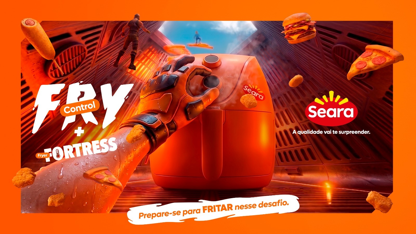 Seara transforma airfryer em controle gamer na gamescom latam 2026
