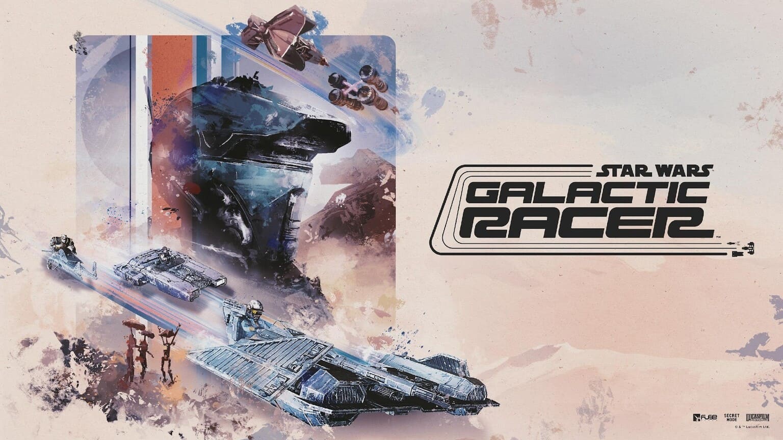 Star Wars: Galactic Racer lança em outubro com corrida intensa na galáxia