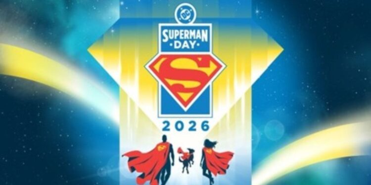 Superman Day 2026 celebra esperança no dia 18 de abril com Supergirl e Krypto em destaque