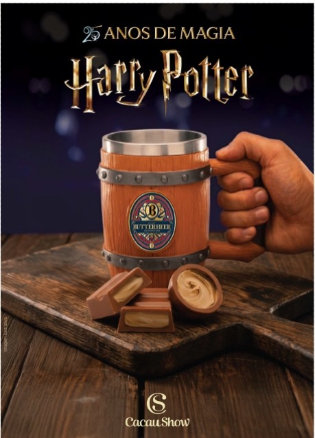 Temporada da Cerveja Amanteigada transforma São Paulo em ponto mágico para fãs de Harry Potter