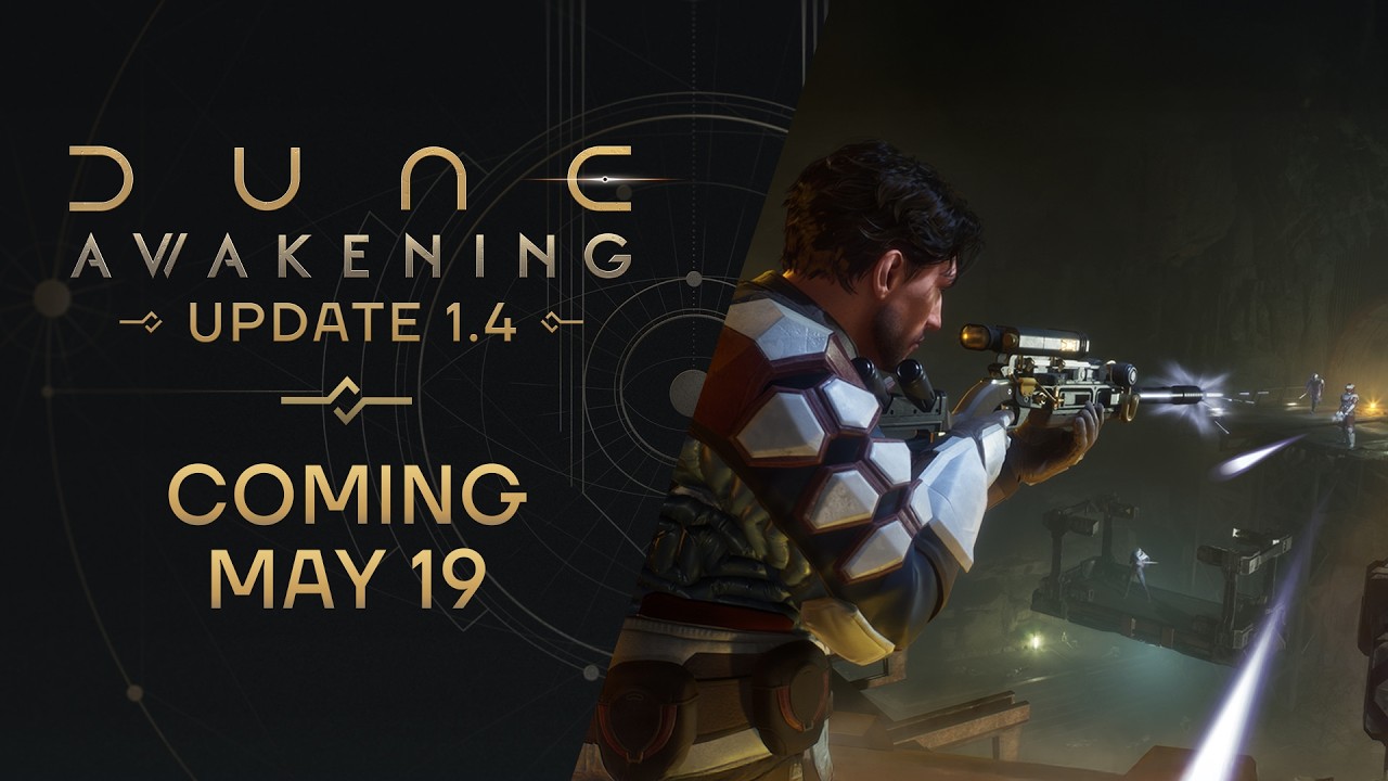 Dune Awakening 1.4 chega com novidades e DLC em maio