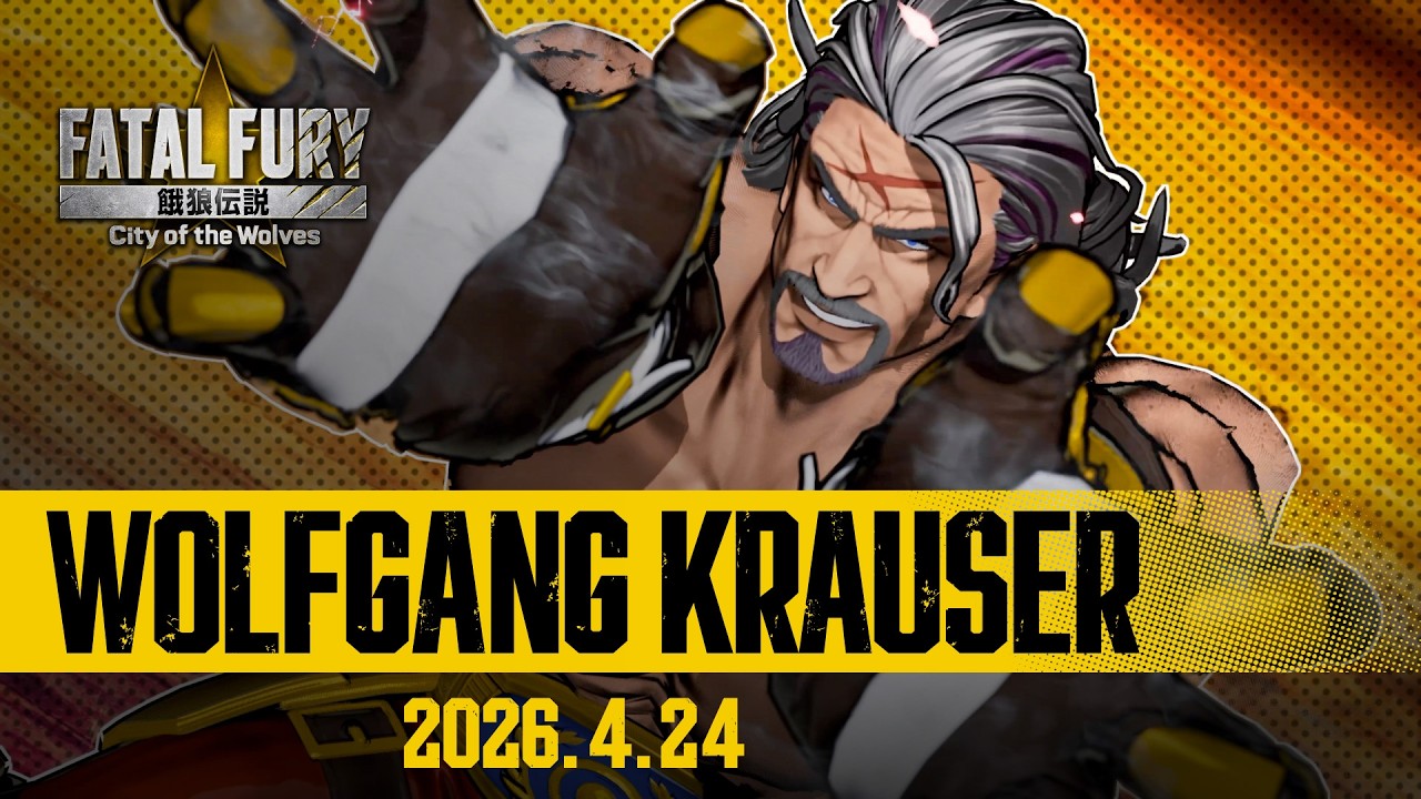 Wolfgang Krauser retorna das cinzas em Fatal Fury: City of the Wolves