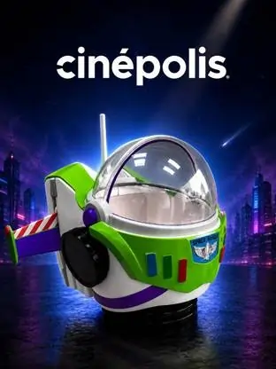 Balde de pipoca do Buzz Lightyear