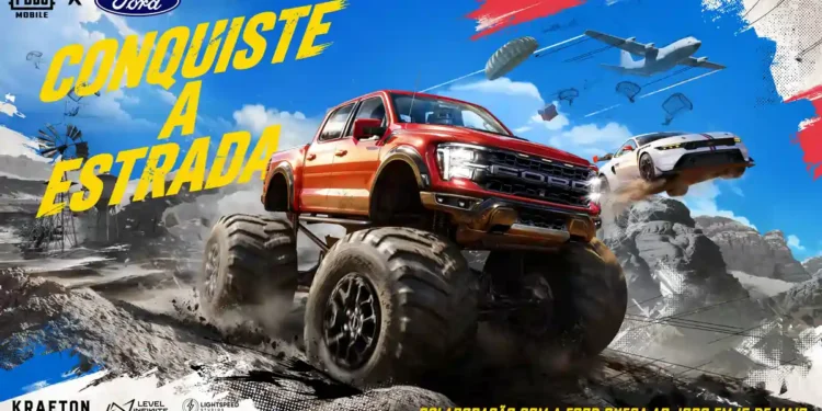 PUBG MOBILE anuncia parceria com a Ford