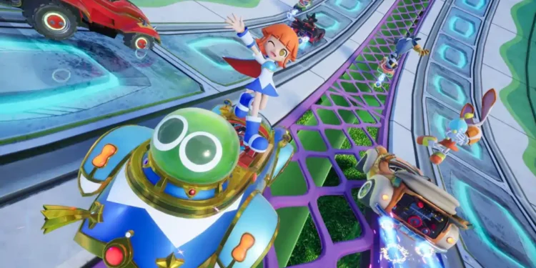 Conteúdo de Puyo Puyo em Sonic Racing CrossWorlds chega grátis para todos os jogadores