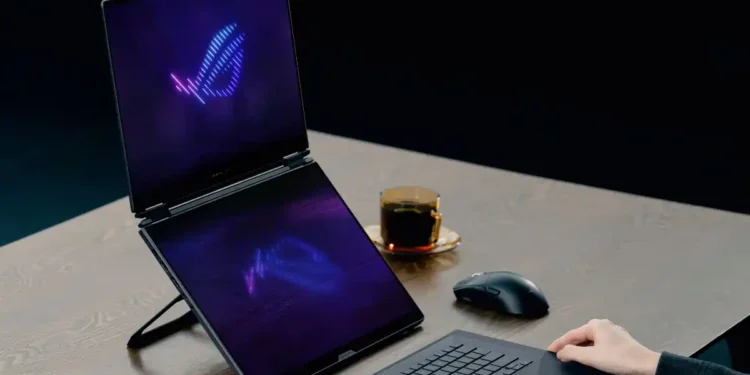 ROG Zephyrus Duo é o notebook gamer com duas telas que redefine o padrão premium