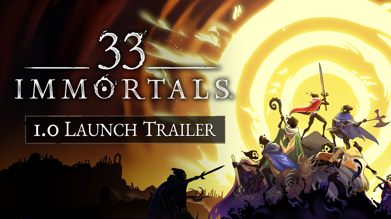 33 Immortals versão 1.0 já está disponível no Steam