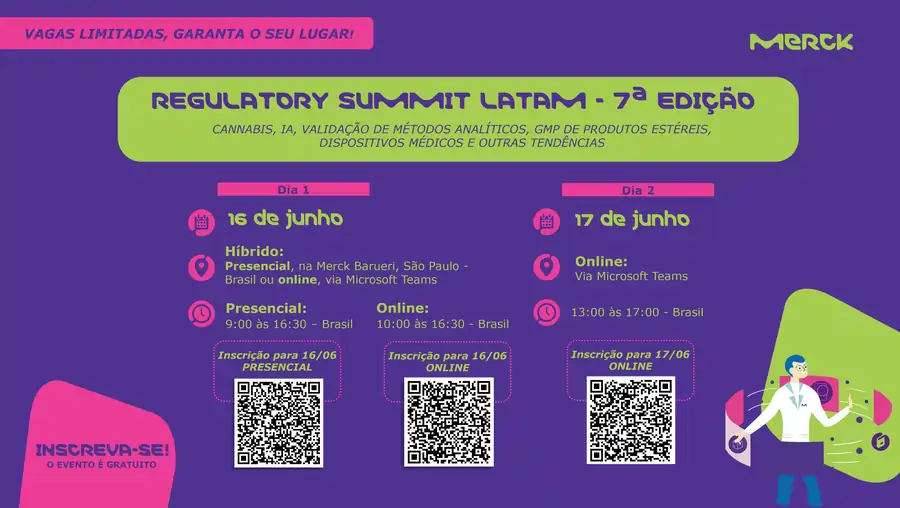 Merck Regulatory Summit LATAM reúne setor em SP
