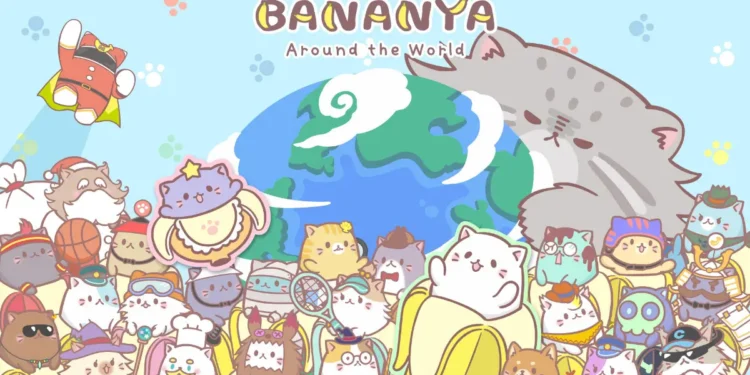 Bananya celebra com Especial de 10 anos de Bananya e jogo novo