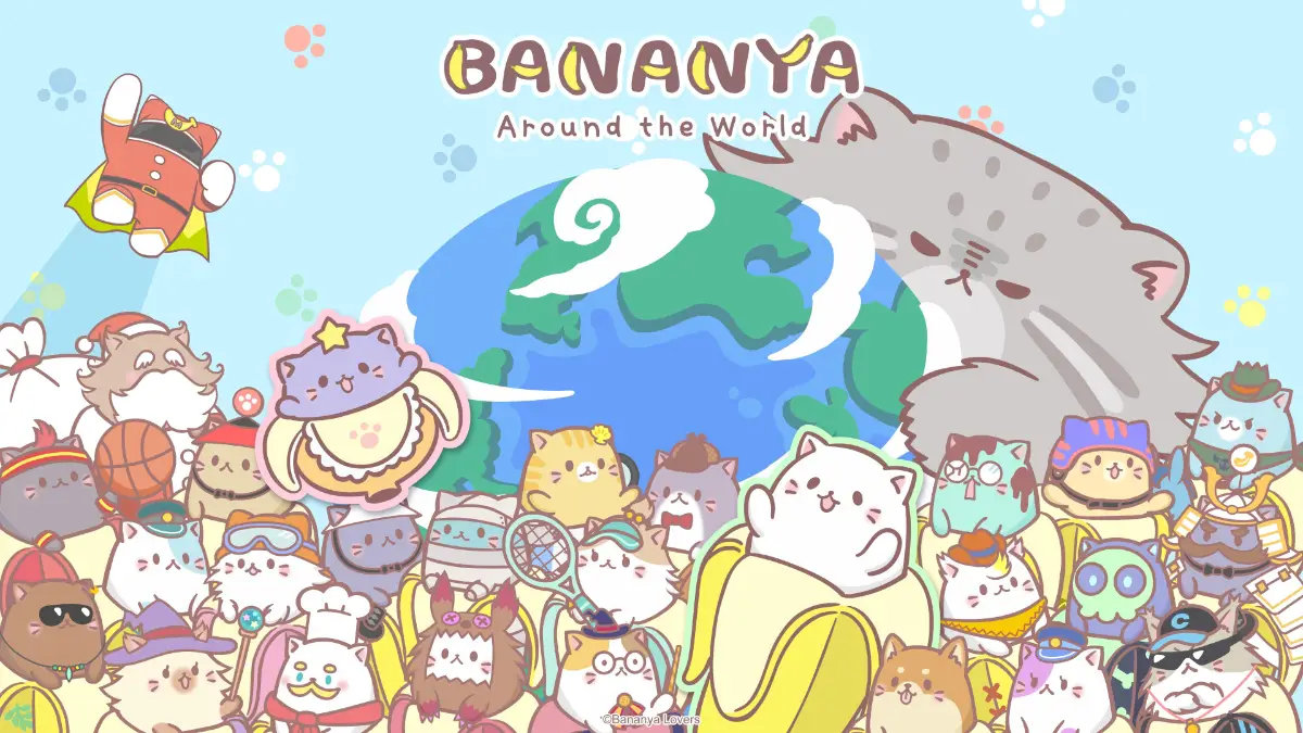 Bananya celebra com Especial de 10 anos de Bananya e jogo novo