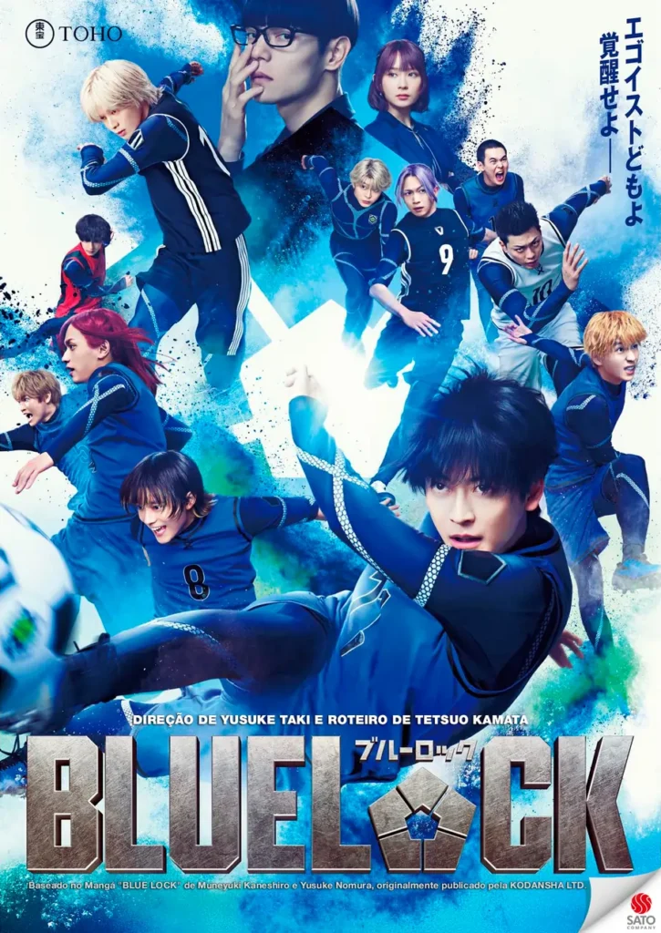 Live-action de Blue Lock estreia nos cinemas brasileiros em agosto