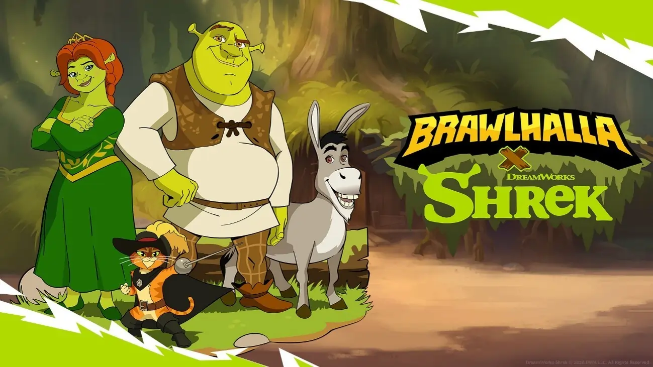 Brawlhalla x Shrek chega com personagens icônicos