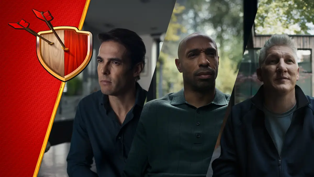 Clash of Clans bate-papo global volta com lendas do futebol
