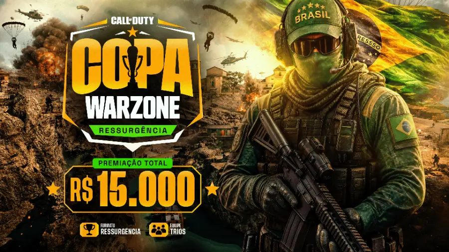 Copa Warzone reúne criadores em torneio competitivo