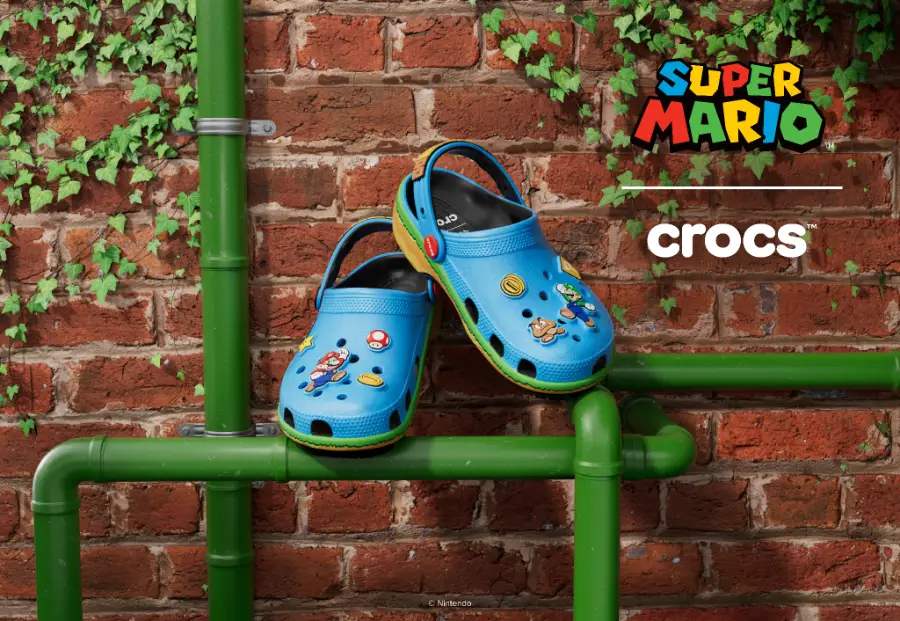 Crocs Super Mario chega ao Brasil com coleção exclusiva
