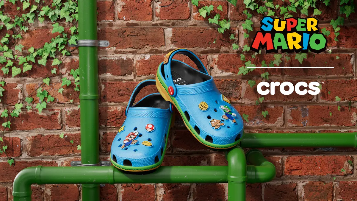 Crocs Super Mario chega ao Brasil com coleção exclusiva