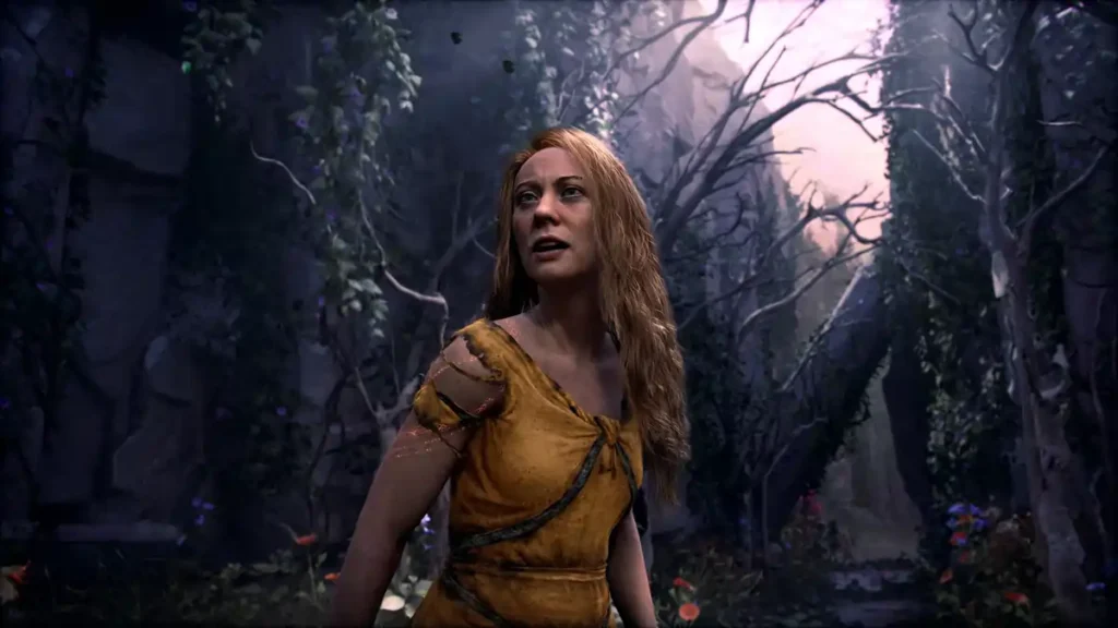 God of War Laufey gameplay revela Faye em aventura inédita no pós-vida