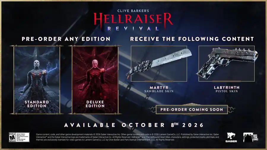 Hellraiser: Revival chega em outubro com terror brutal