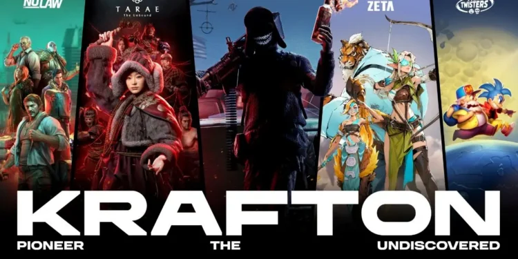 KRAFTON anuncia line-up da gamescom 2026 com cinco novos jogos