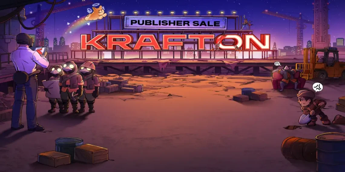 Promoção KRAFTON Steam 2026 traz descontos de até 85%