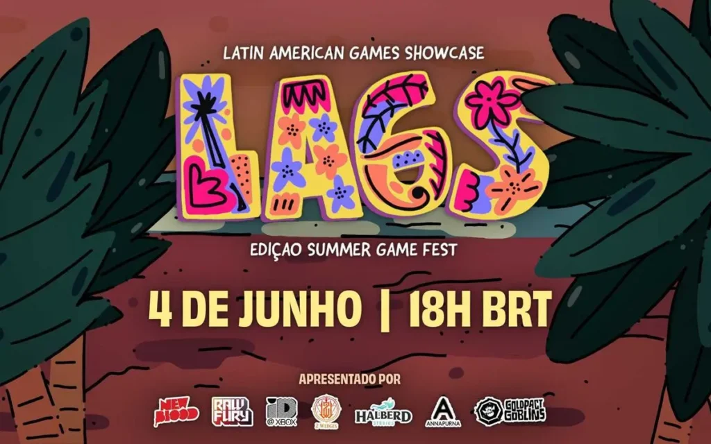 Latin American Games Showcase 2026 acontece em 4 de junho