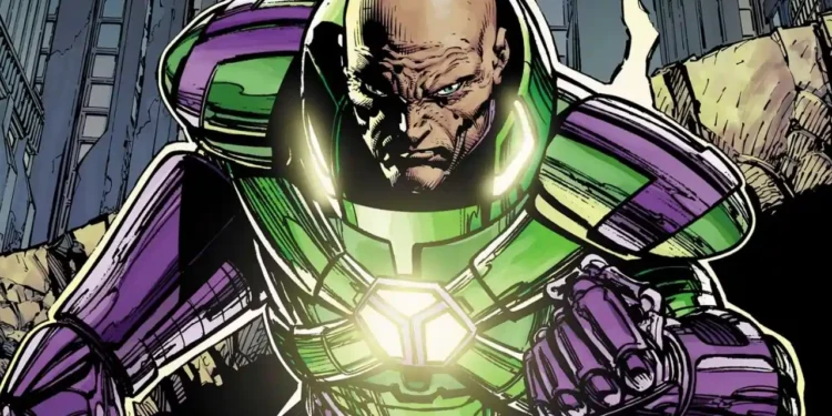 Superman Homem do Amanhã mostra Lex Luthor com armadura clássica